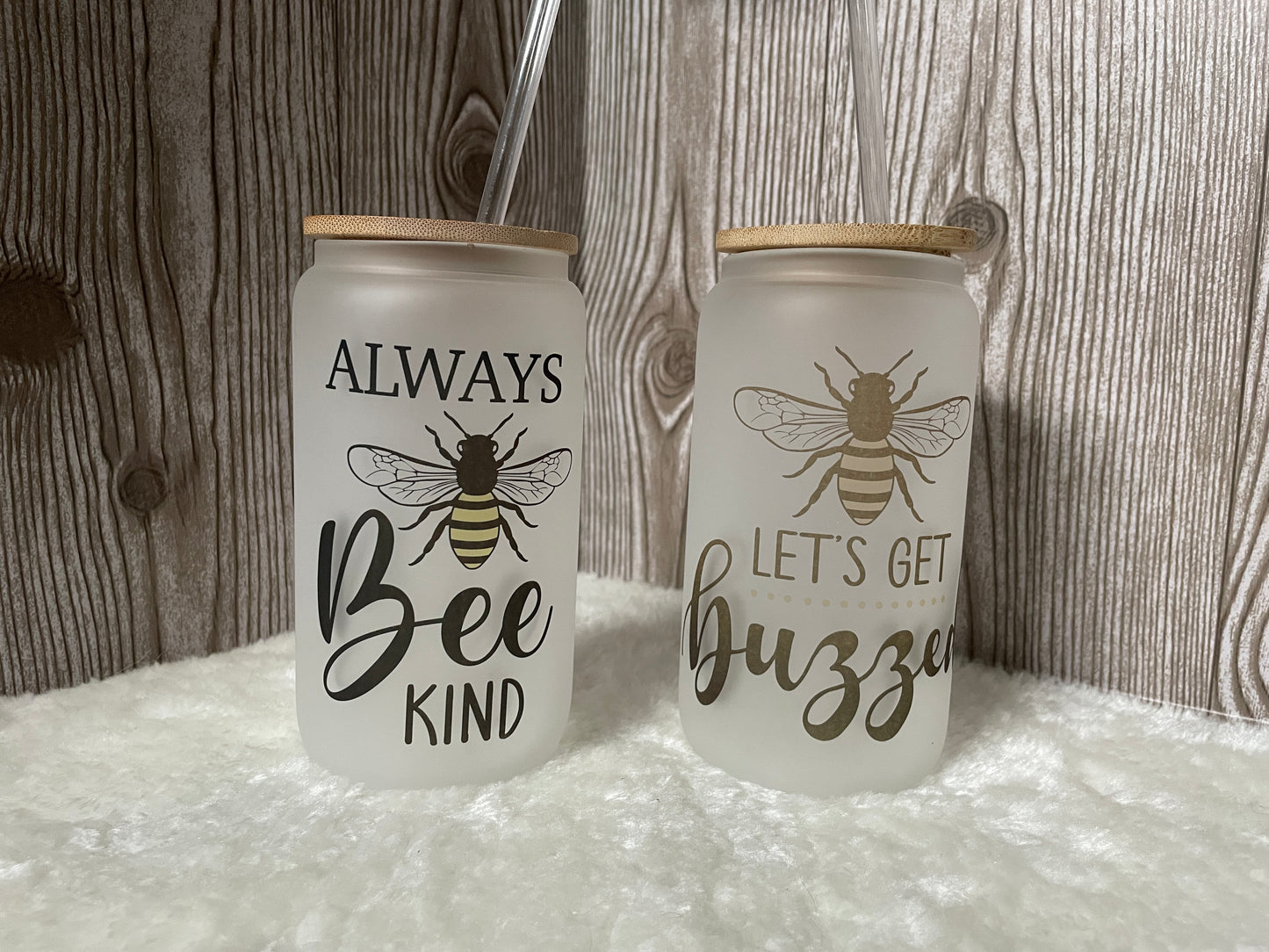 Frosted Glass Tumblers